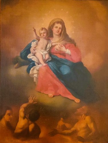 Madonna delle Grazie e delle anime purganti  - XVII secolo